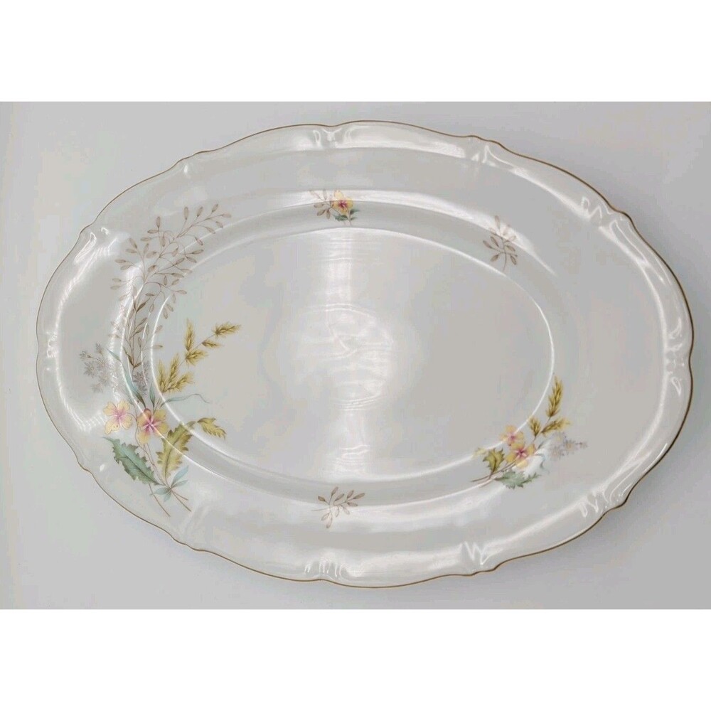 Vtg Forest Bavaria Westfield China Large Serving Platter